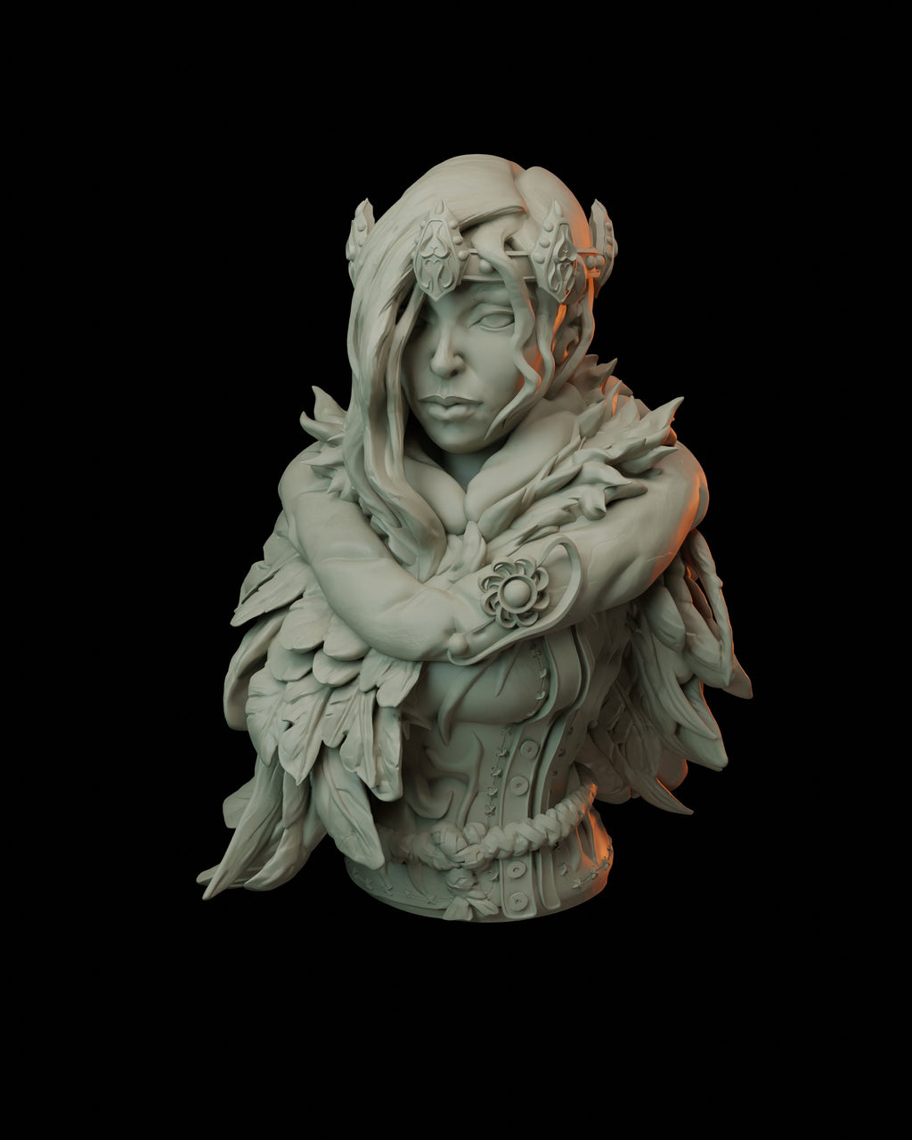 Druid Princess Bust