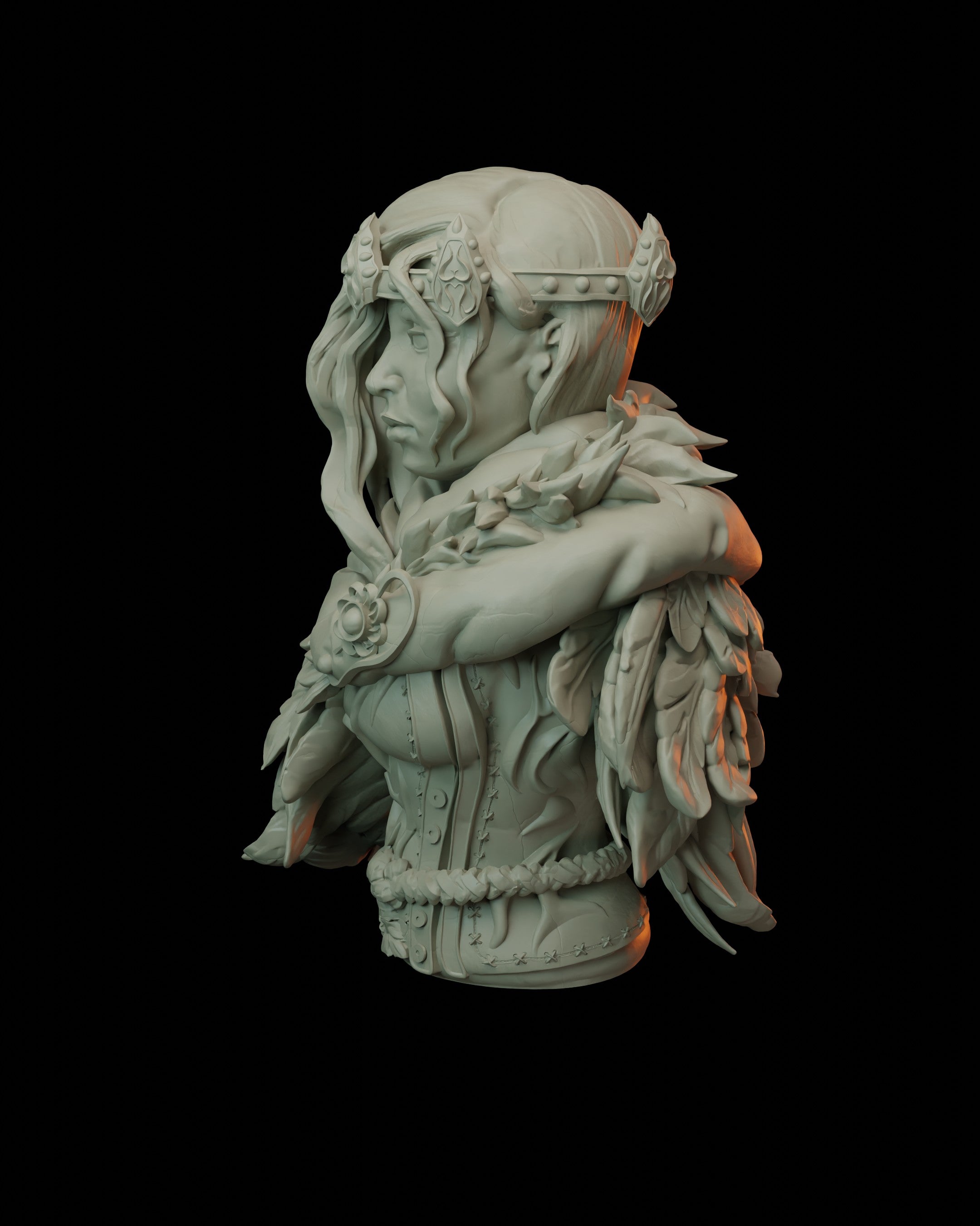 Druid Princess Bust