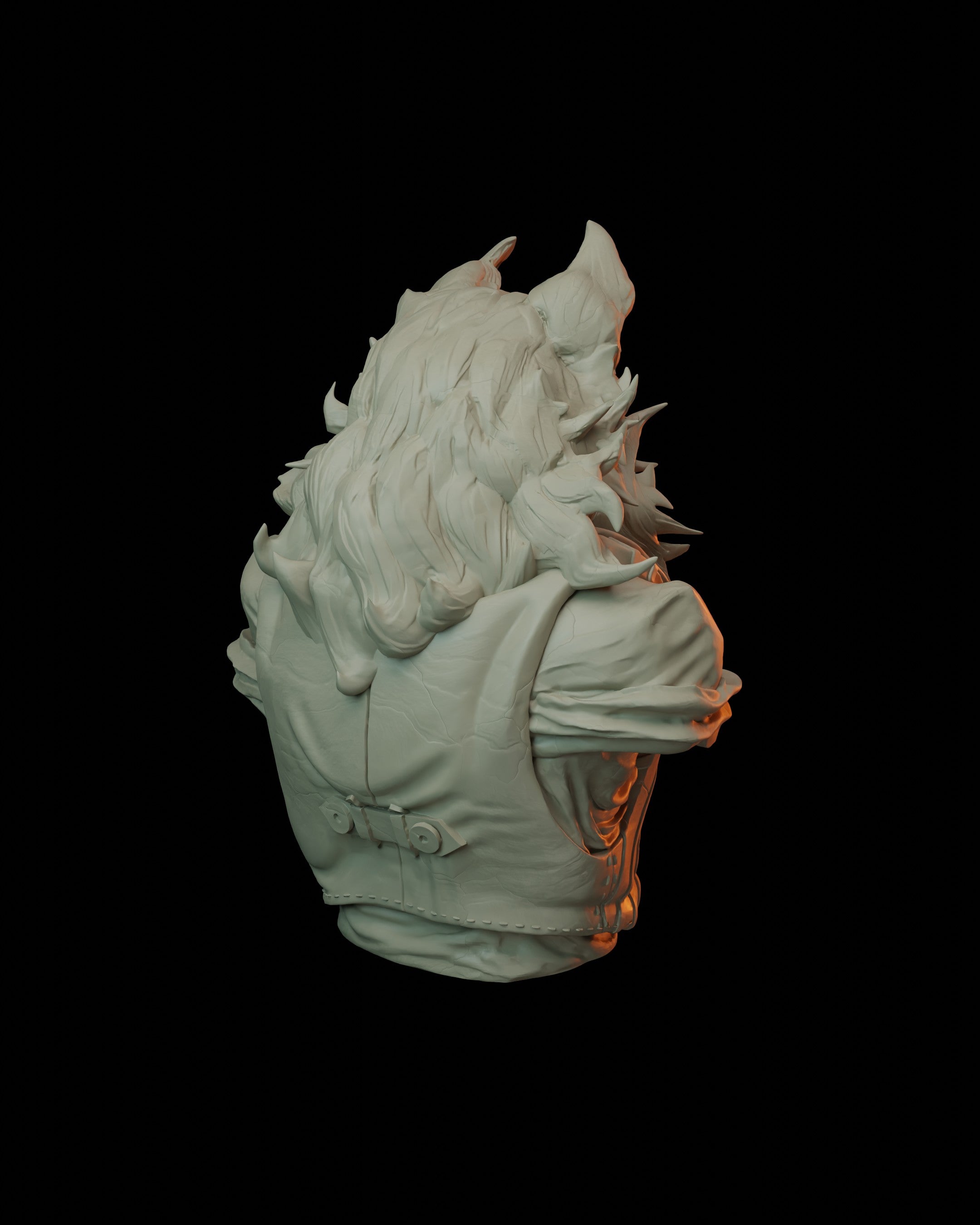 Wolfman Bust
