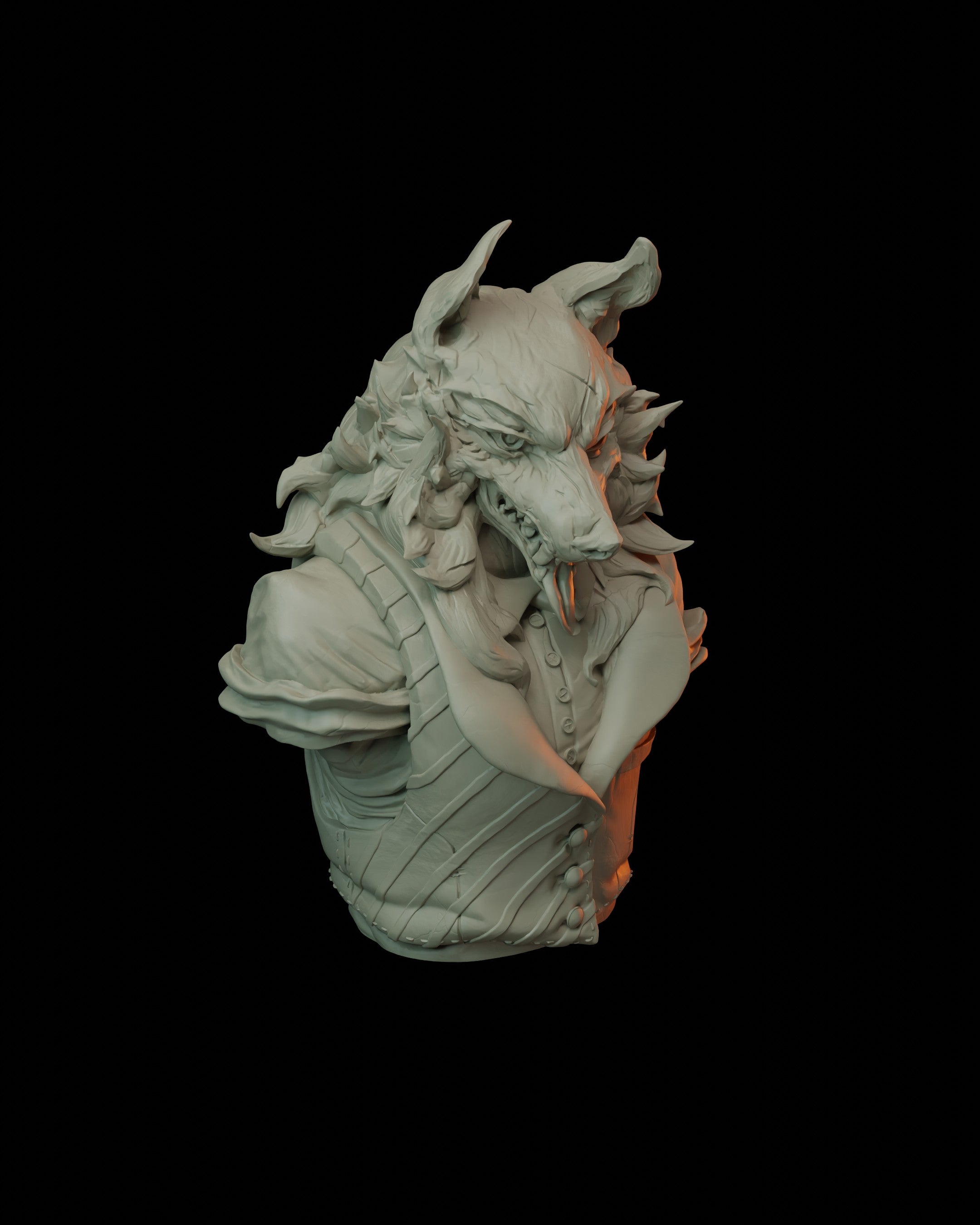 Wolfman Bust